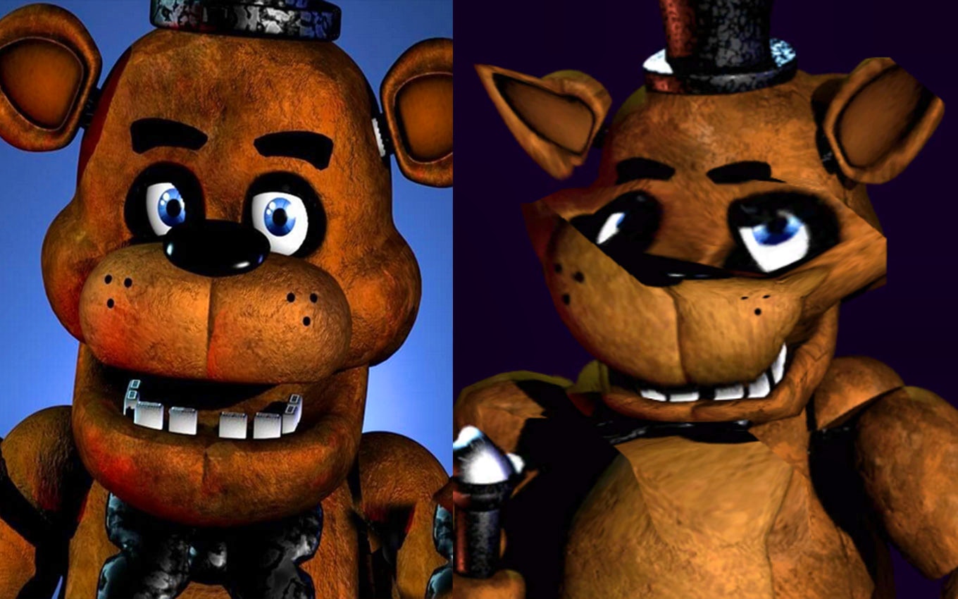 Enhanced Five Nights Funny Face